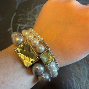 Lia Sophia Stretch Bracelet